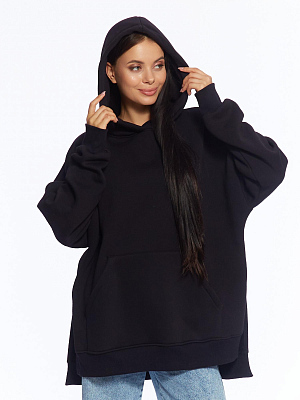 Худи унисекс оверсайз BB Vancouver 2XL/3XL (Чёрный)