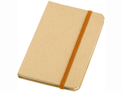 Блокнот А6 Dictum (Бежевый/оранжевый)