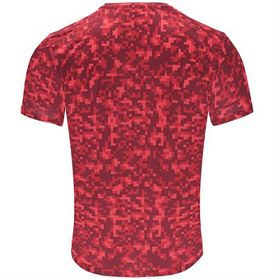 Спортивная футболка ASSEN мужская, КРАСНЫЙ ПИКСЕЛЬ 2XL
