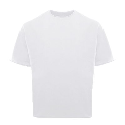 Футболка унисекс оверсайз STAN хлопок/спандекс 260, 41 (Белый)