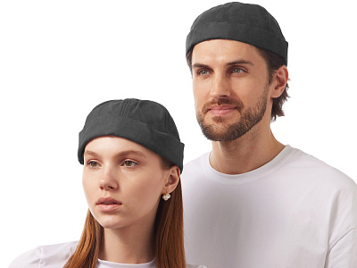 Шапка Docker Hat, унисекс (Тёмно-серый)