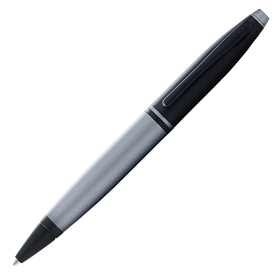 Шариковая ручка Cross Calais Matte Gray and Black Lacquer