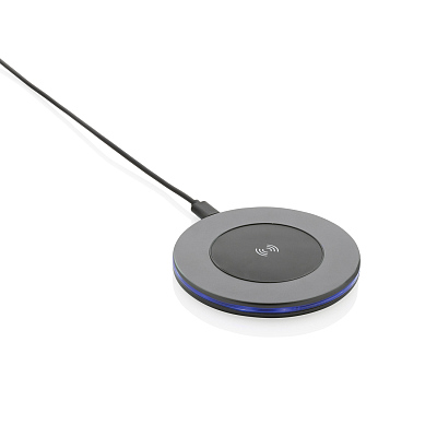 Док-станция Terra из переработанного алюминия RCS, 10 Вт (Серый;)