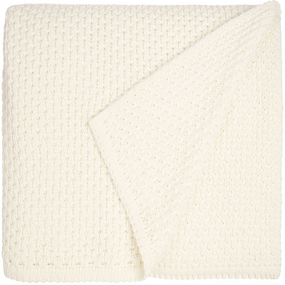 Плед Serenita, молочно-белый (Белый)