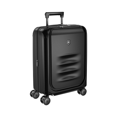 Чемодан VICTORINOX Spectra™ 3.0 Global Carry-On, чёрный, поликарбонат Sorplas™, 40x20x55 см, 39 л