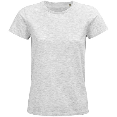 Футболка женская Pioneer Women, светло-серый меланж (Серый меланж)