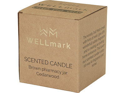 Ароматизированная свеча Let's Get Cozy, cedarwood