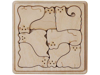Деревянная головоломка Catgram