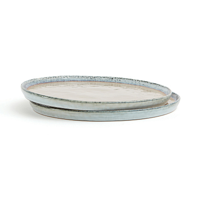 Набор плоских тарелок VINGA Nomimono, d26,5 см, 2 шт. (Бежевый;)