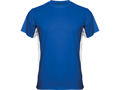 Спортивная футболка Tokyo мужская (Королевский синий/белый)