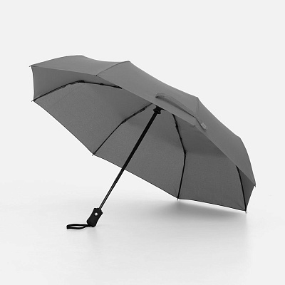 Зонт складной Monsoon  (Серый)