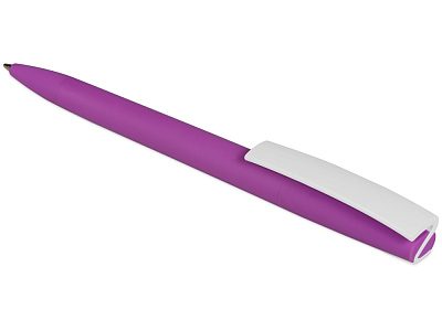 Ручка пластиковая soft-touch шариковая Zorro