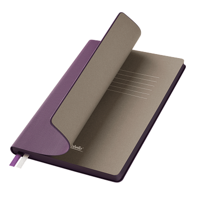 Ежедневник Rain недатированный, фиолетовый (Фиолетовый, серый)