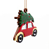 Ёлочная игрушка Машинка (красный) - Фото 3