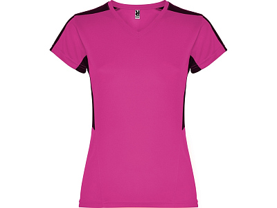 Спортивная футболка Suzuka женская (Яркая фуксия/черный)