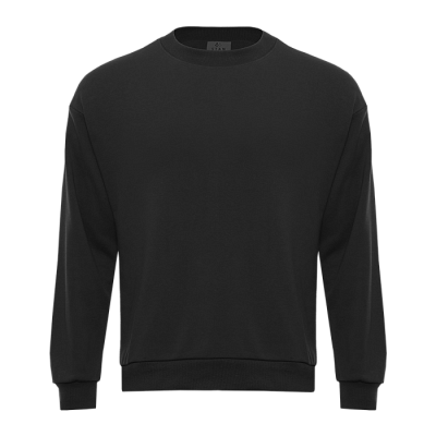 Свитшот унисекс STAN футер без начёса, 350, 96 (Чёрный)