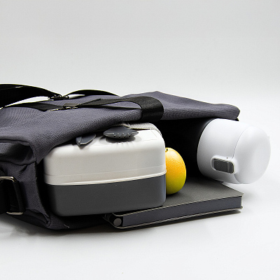 Шоппер Superbag Companion (серый с черным)