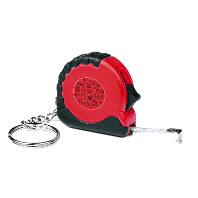 Рулетка Гамбург 1м, красная