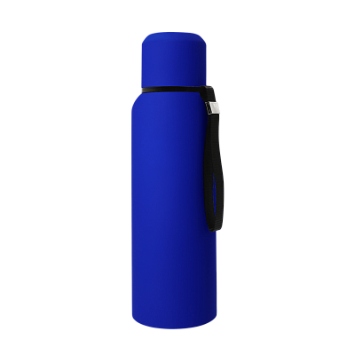 Термос Travel софт-тач 750мл (синий)