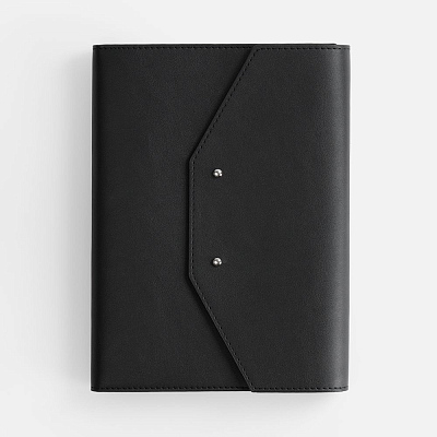 Ежедневник-органайзер Clean Slate, недатированный, черный (Чёрный)