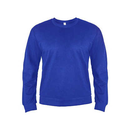 Толстовка свитшот унисекс ANTARES 260 (Ярко-синий)