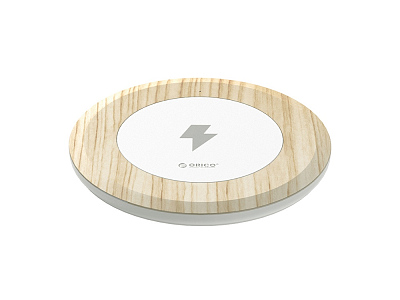 Зарядное устройство беспроводное WOC1 (Белый/натуральный)