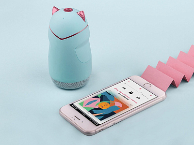 Портативная колонка TWS Mysound Kitty 2C