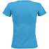 Футболка женская Regent Fit Women, ярко-бирюзовая - Фото 2