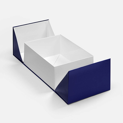 Коробка складная Foldream, M, синяя (Синий)