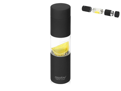 Бутылка для воды FLAVOUR U SEE (Чёрный)