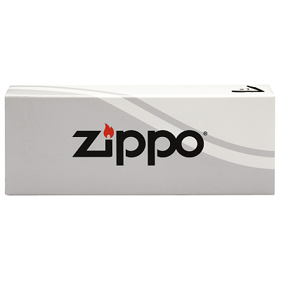 Нож перочинный ZIPPO Patriotic Kirinite Smooth Mini Trapper, 89 мм, синий + ЗАЖИГАЛКА ZIPPO 207