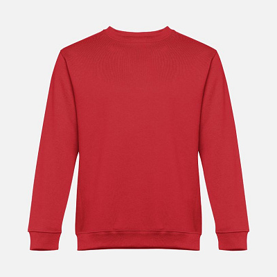 Свитшот унисекс Delta, зеленый (Красный)