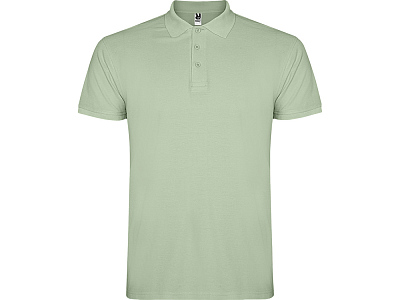 Рубашка поло Star мужская (Припыленный зеленый)