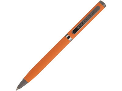 Ручка металлическая шариковая Firenze, софт-тач (Оранжевый)
