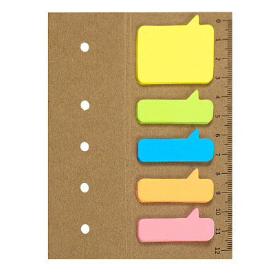 Набор закладок с клеевым краем STICKY (Бежевый)