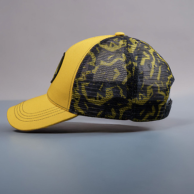 Образец бейсболка CUSTOM MERCH, 6 клиньев, пластиковая застёжка