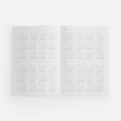 Ежедневник Favor, недатированный, голубой