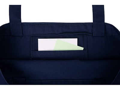 Сумка Levy хлопковая с широким дном, 240 г/м2