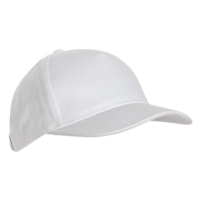 Бейсболка STAN 5 клиньев хлопок 280, 11 (Белый)