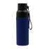 Термобутылка Button Black (черный с синим) - Фото 2