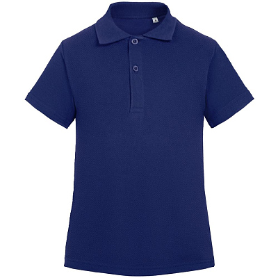 Рубашка поло детская Virma Kids, темно-синяя (Тёмно-синий)