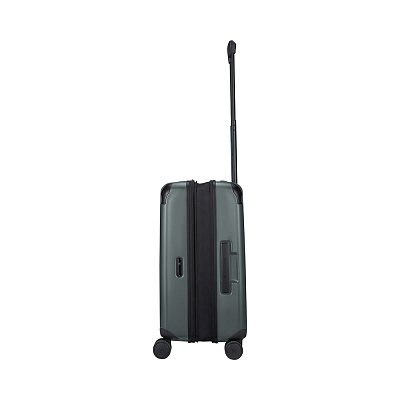 Чемодан VICTORINOX Spectra™ 3.0 Global Carry-On, темно-зеленый, поликарбонат Sorplas™, 40x20x55 см, 39 л