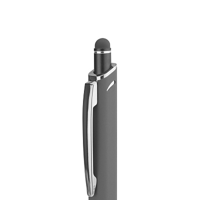 Шариковая ручка Куаттро (Quattro), серая