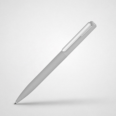 Ручка пластиковая шариковая Bon soft-touch (Серый)