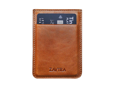 Минималистичный кошелек (Коричневый)