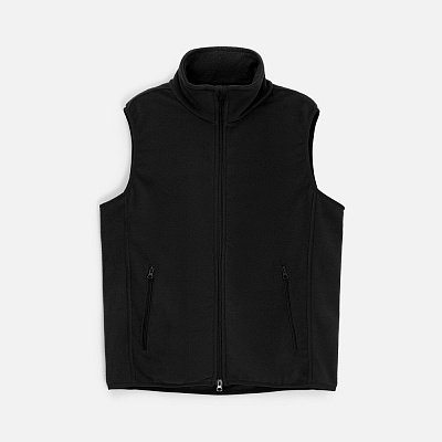 Жилет флисовый унисекс Ben Mac, черный (Чёрный)