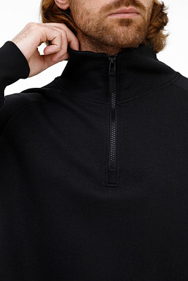 Толстовка унисекс S3, черная