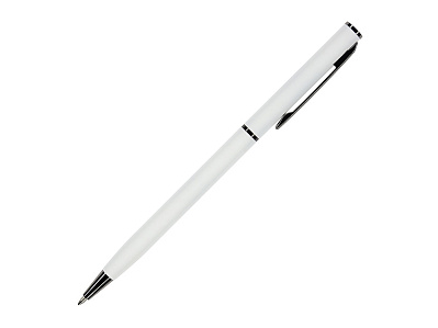 Ручка металлическая шариковая Palermo, софт-тач (Белый)