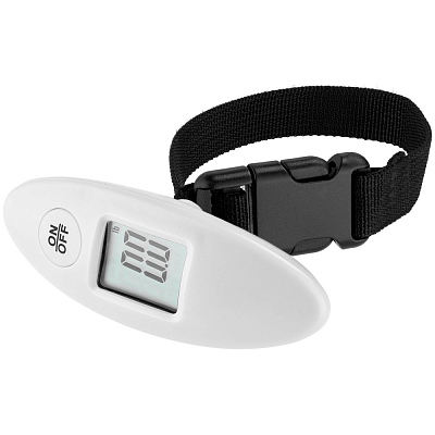 Дорожные весы Ponder, белые (Белый)