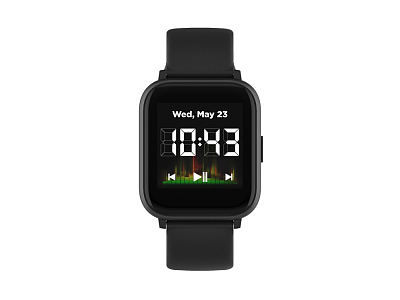 Смарт-часы Salt SW-78, IP68 (Чёрный)